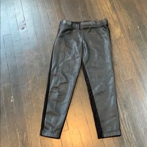Leather pants (leather one side/legging other side